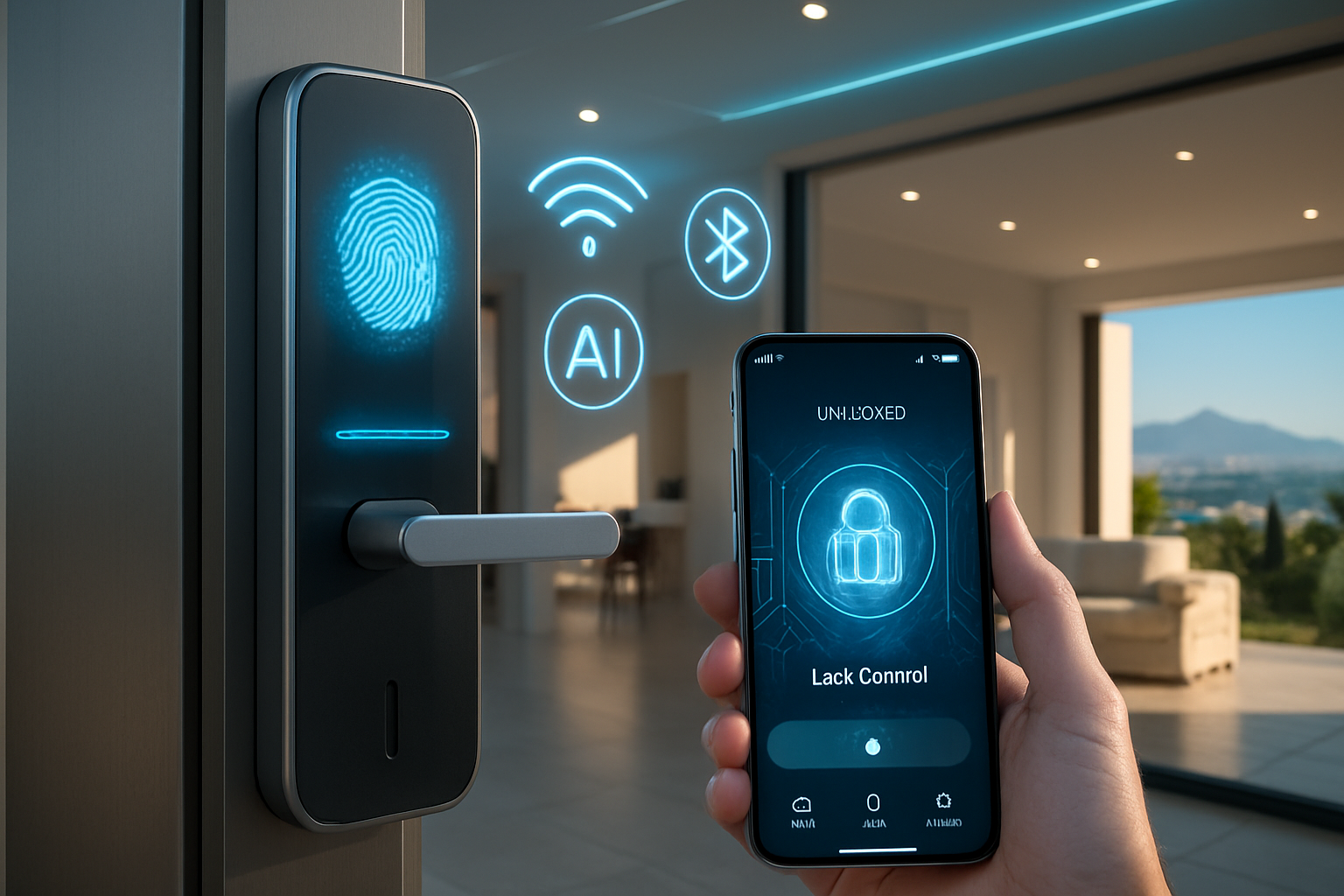 Cerraduras Inteligentes en Marbella 2025: La Revolución de la Seguridad Digital en la Costa del Sol